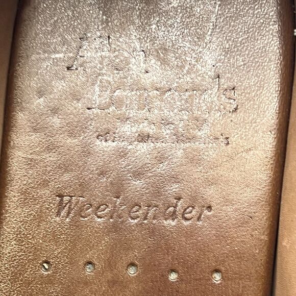 Allen Edmonds Weekender Loafers Men Size 8 EEE Wide Black Leather Slip On Shoes - Picture 9 of 10